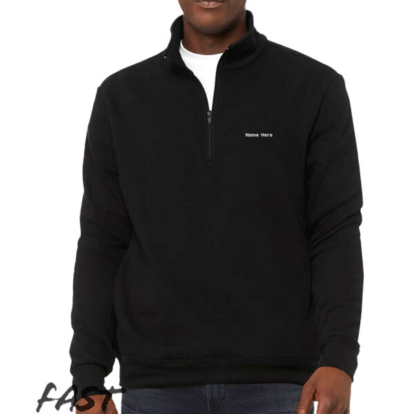 Unisex Quarter Zip Pullover Fleece Thumbnail